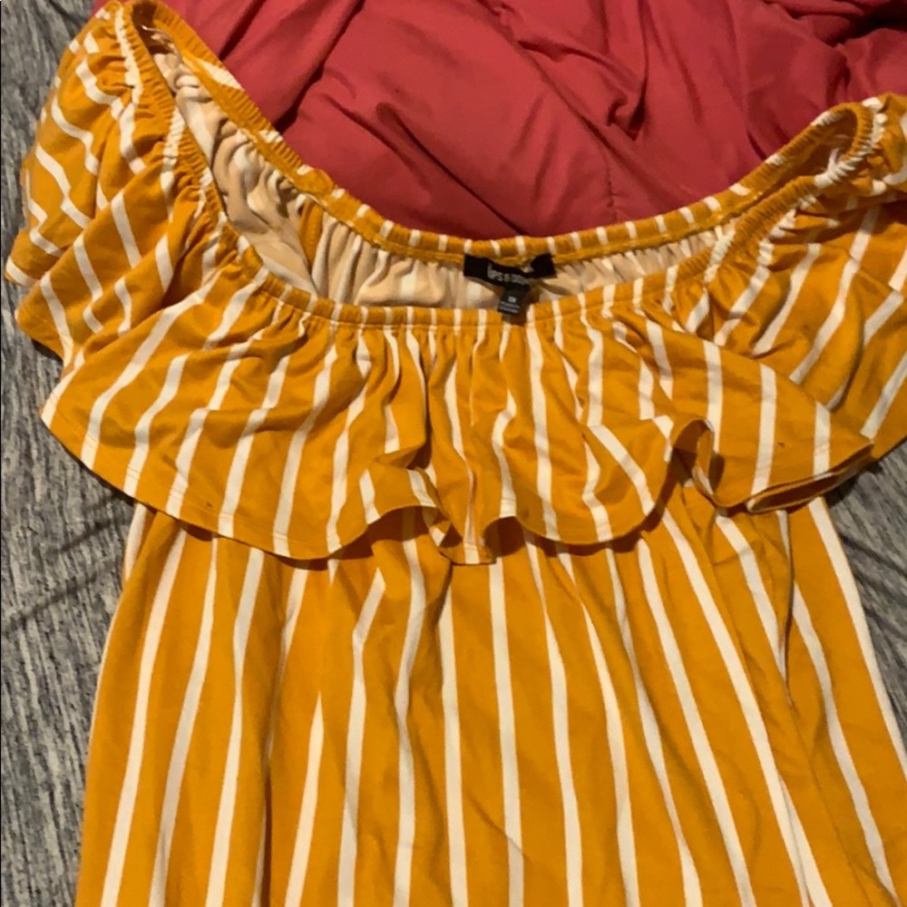 Off the shoulder shirt